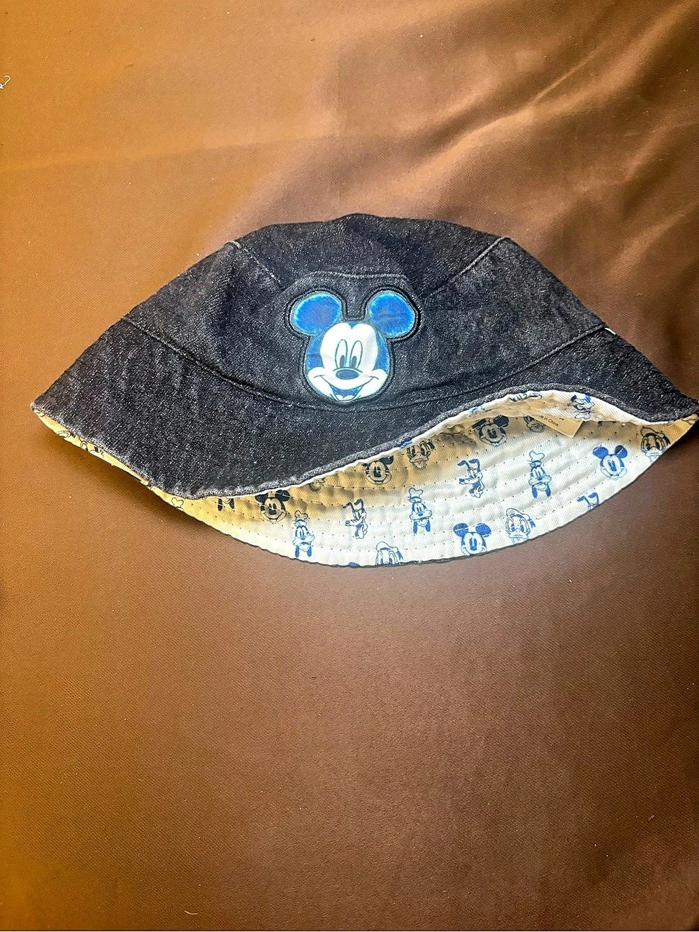 Disney Kids Character Bucket Hats 2-Piece Set, Black & Gray